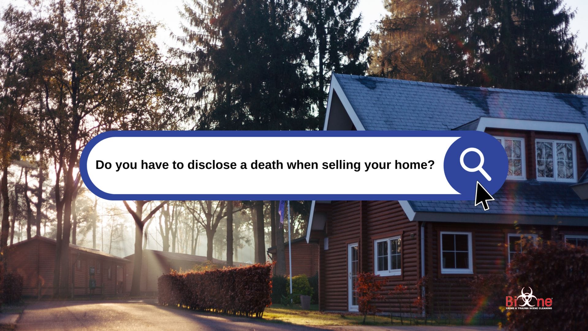 Disclosing death when selling a home
